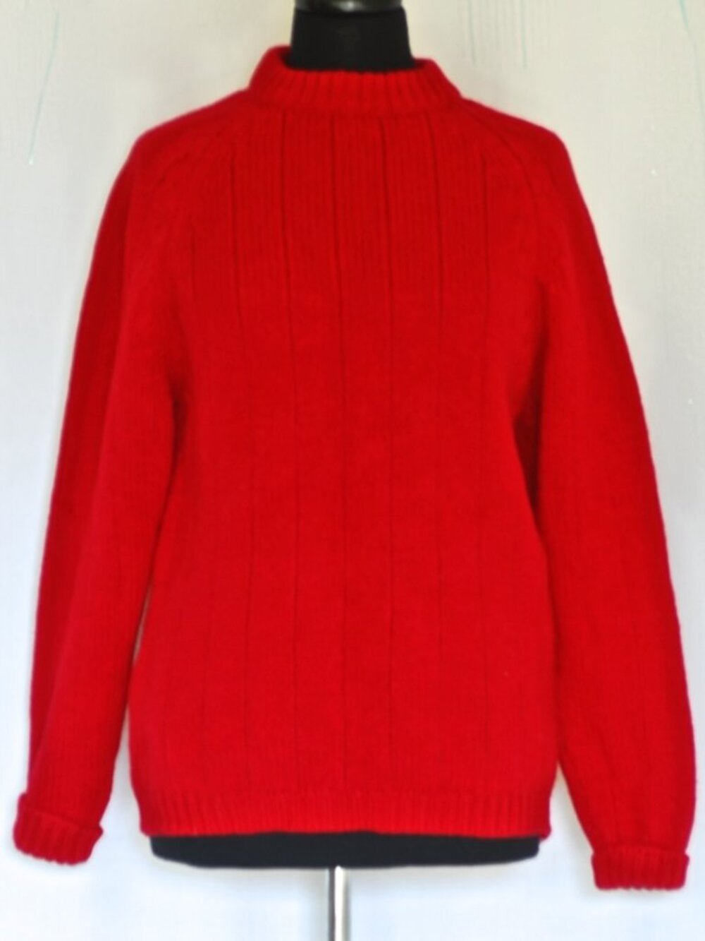 Saks Fifth Avenue 1960's Heavy Wool Sweater - Italy